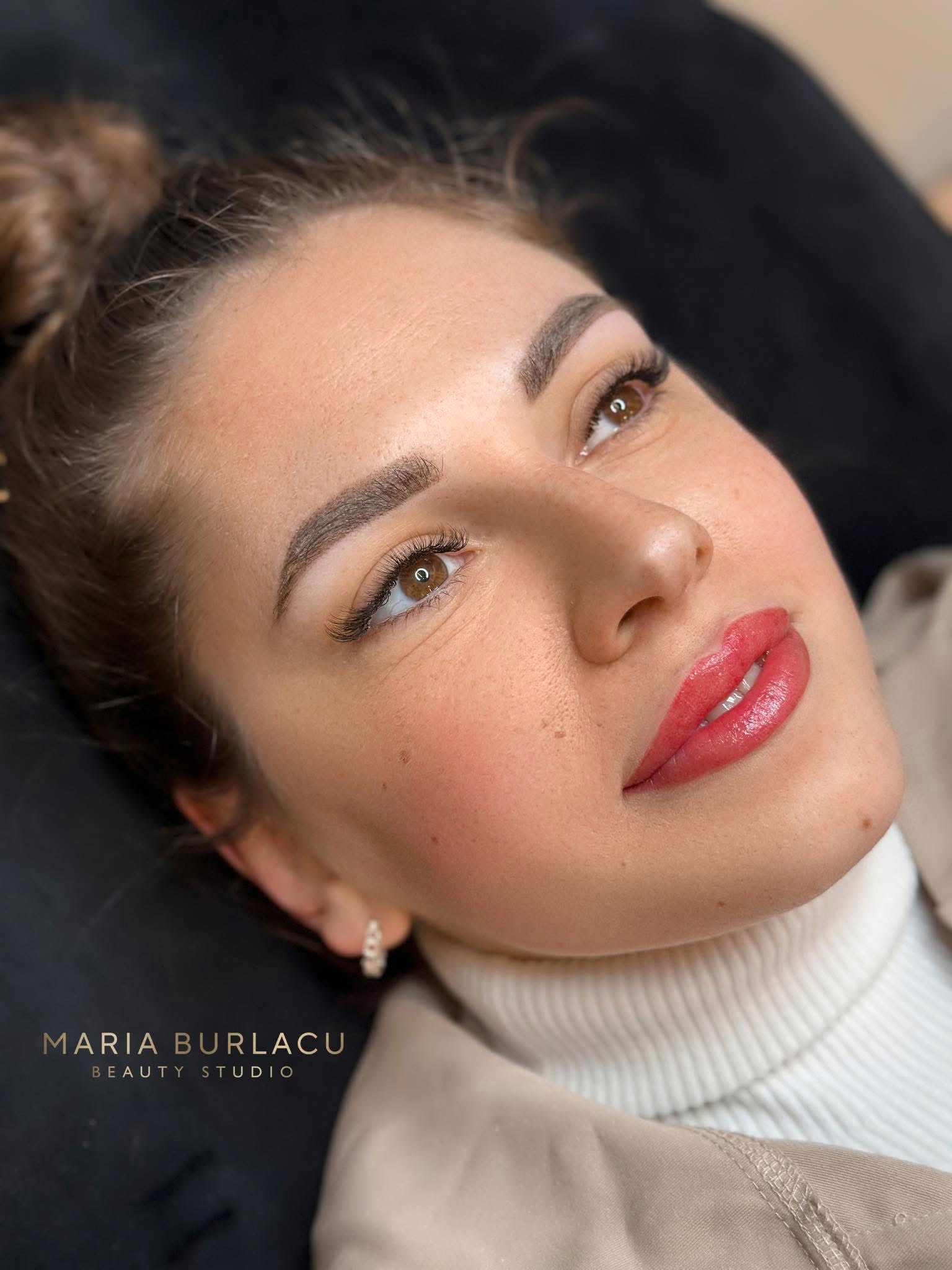 Healed eyebrows result